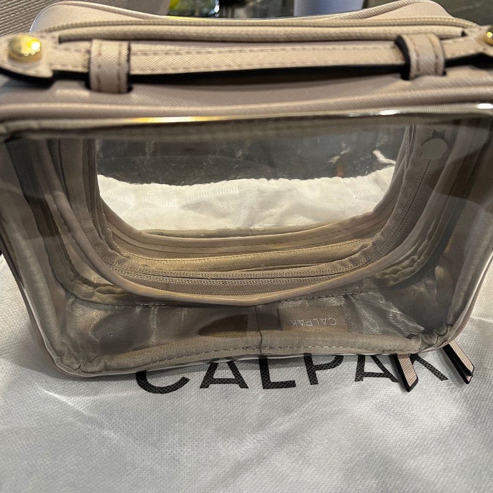 CALPAK Mini Clear Cosmetics Case